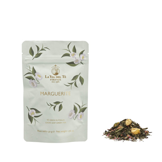 Marguerite aromatizirani zeleni čaj v rinfuzi