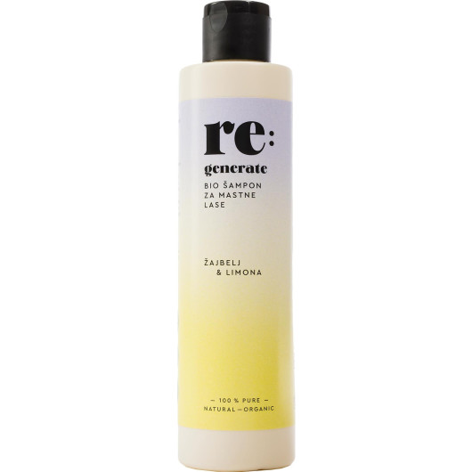 Naravna in BIO kozmetika -šampon mastne lase žajbelj limona