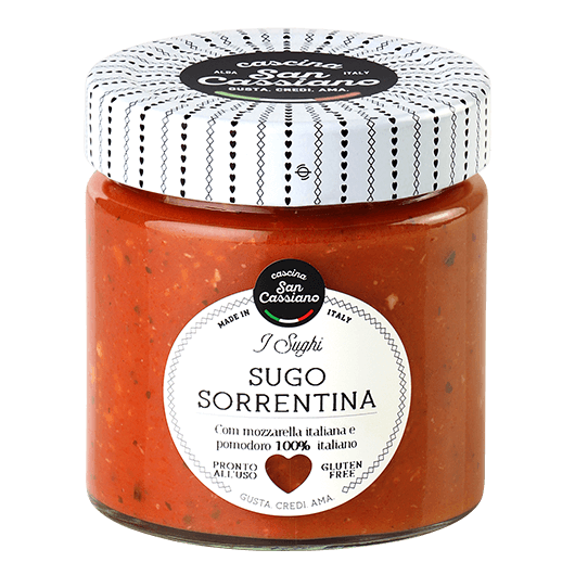 PARADIŽNIKOVA OMAKA mozzarella in bazilika 