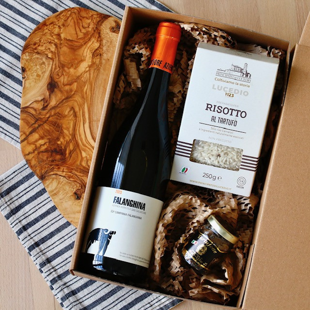 Darilni paket za pripravo rižote s tartufi 