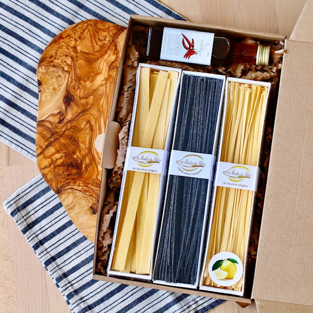 CAMPO D'ORO BOX darilno pakiranje olje in jajčne testenine