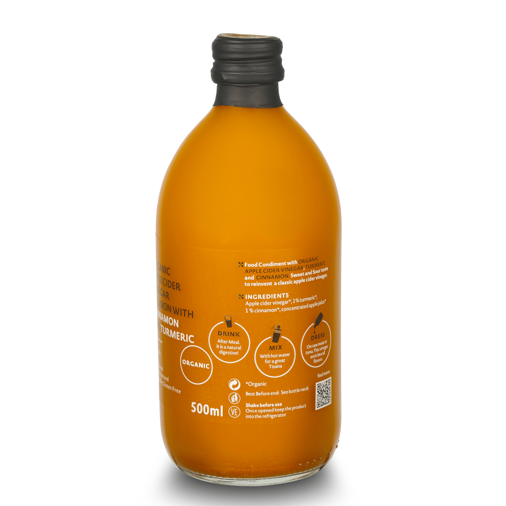 BIO DETOX jabolčni kis cimet in kurkuma I hujšanje in razstrupljanje I www.brezsladkorja.si