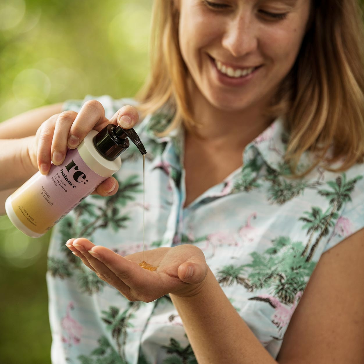 BIO intimno milo z ognjičem