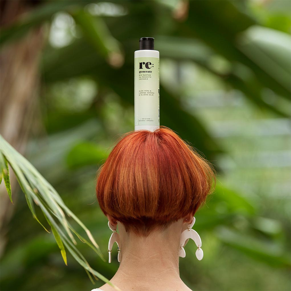 Naravna in BIO kozmetika -šampon blagi z oljčnim oljem