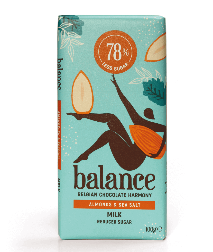 Mlečna čokolada z mandlji in morsko soljo