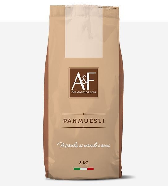 Pan muesli - Polnozrnati kruh s semeni in drožmi mix 