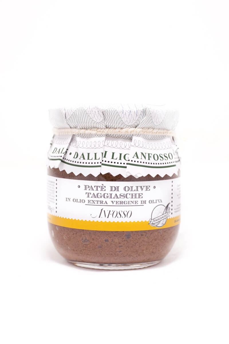 Tapenada - namaz iz črnih oliv taggiascha z ekstra deviškim oljčnim oljem