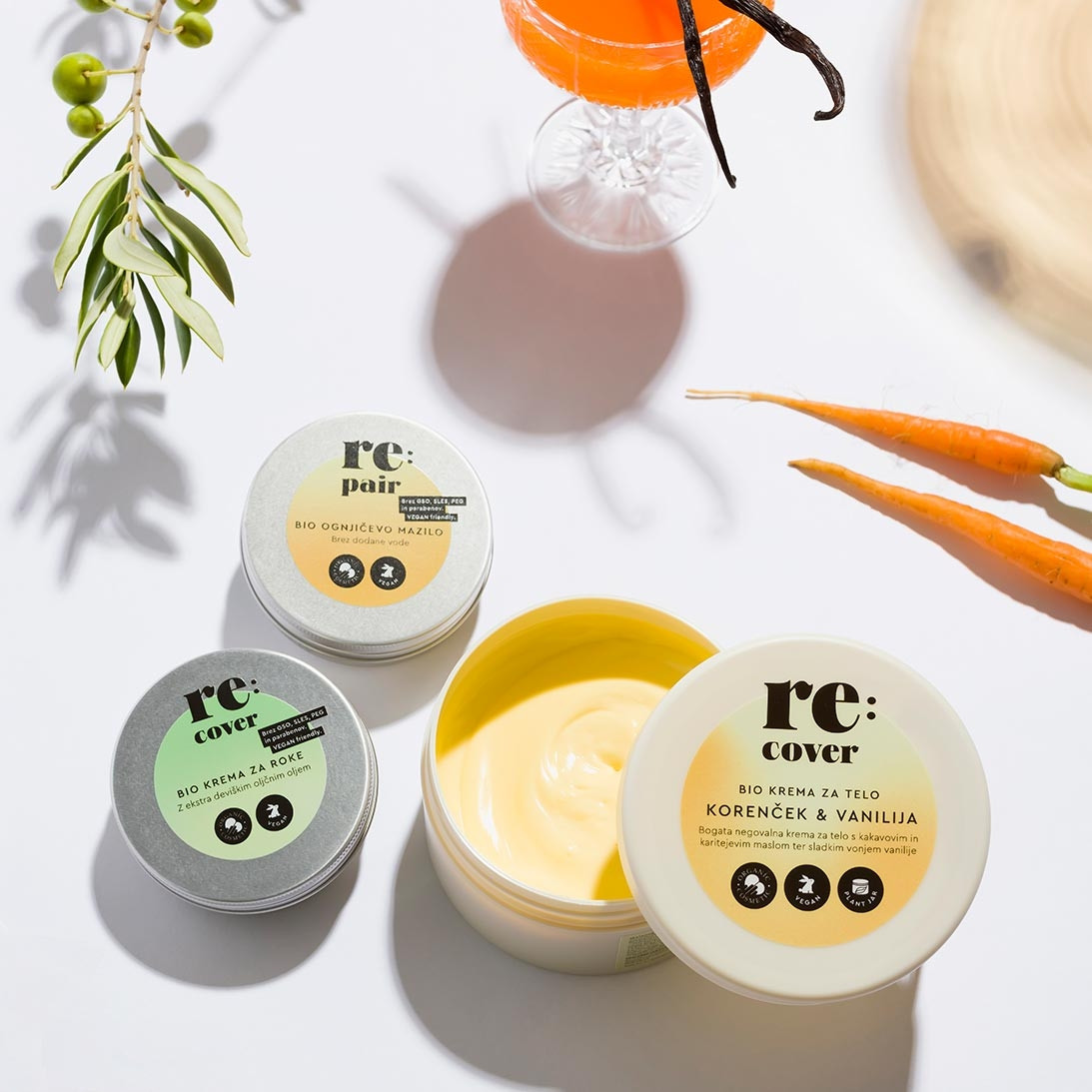 BIO maslo za telo s karitejevim maslom