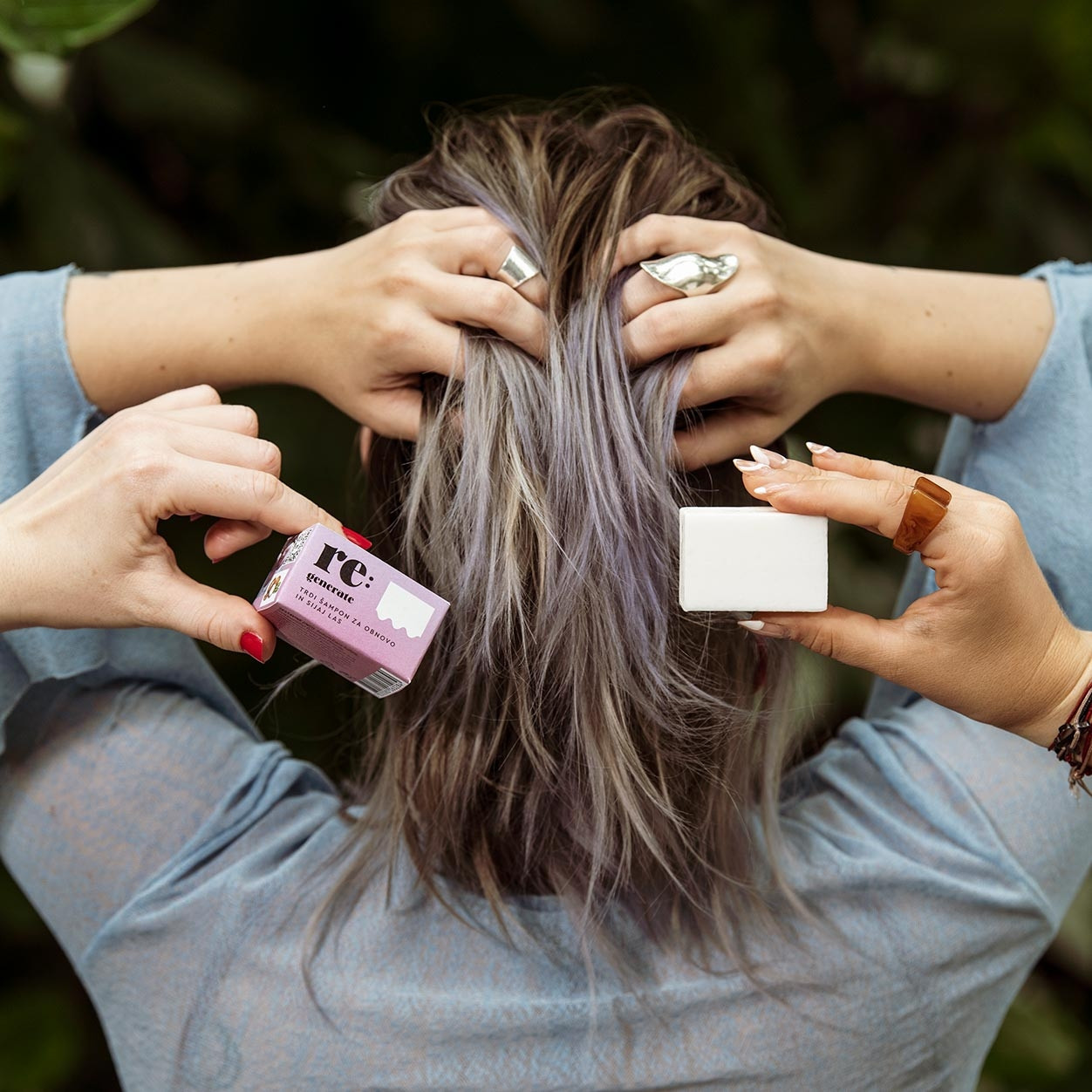 Naravni trdi šampon zero waste