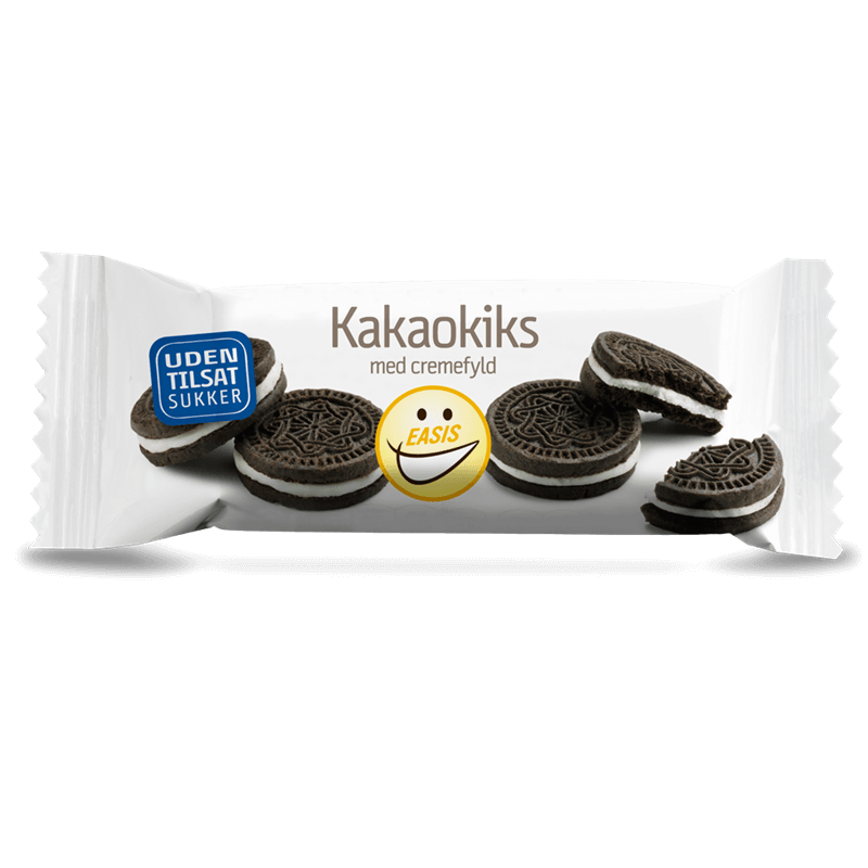 Zavitek s piškoti tipa oreo keksi brez sladkorja