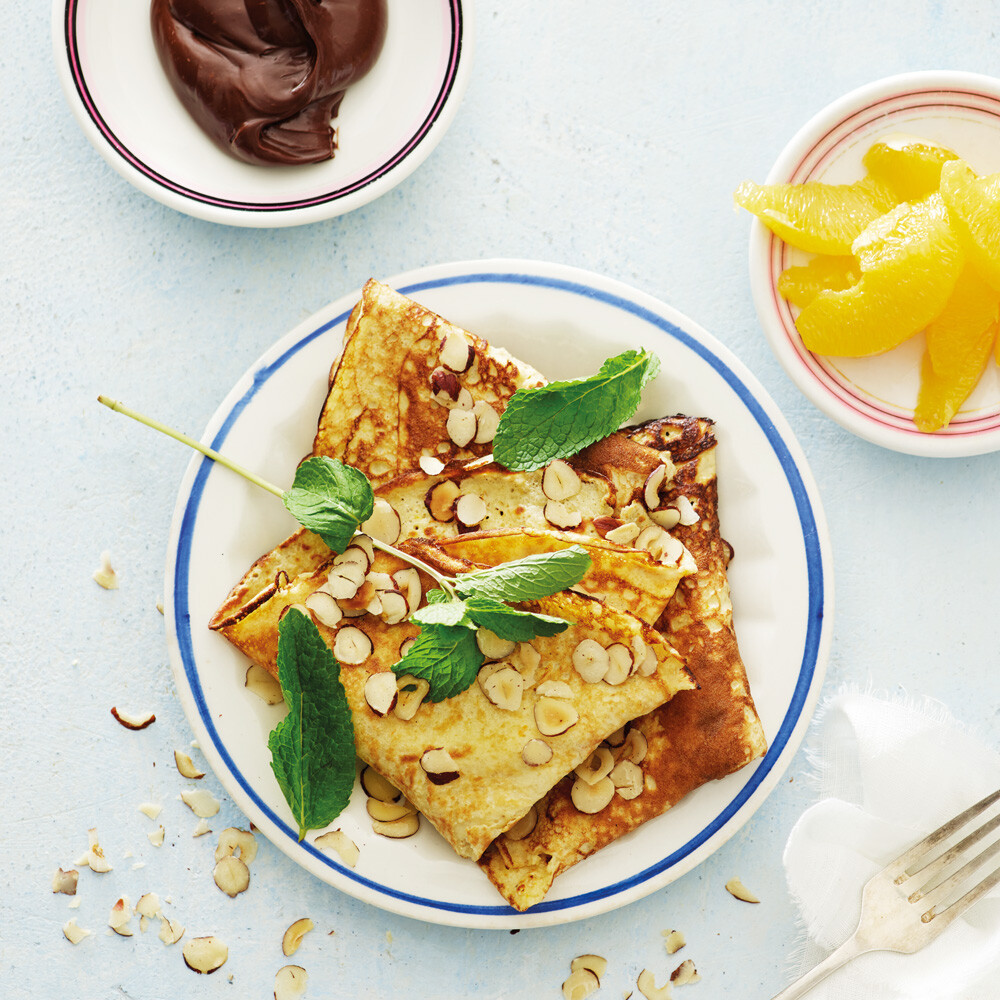 PALAČINKE Z MARMELADO brez slakorja