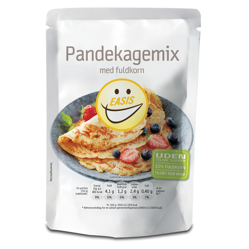 Easispolnozrnate palačinke brez dodanega sladkorja - pecivo in peka 