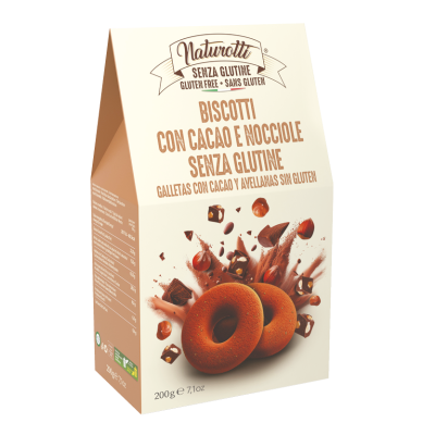PIŠKOTI COOKIES s kakavom in lešniki BREZ GLUTENA