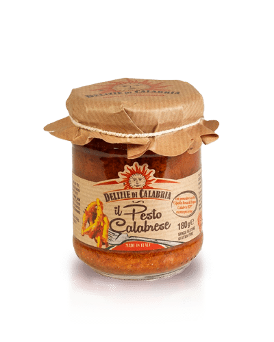 Rdeči pesto Calabrese - omaka za testenine iz Kalabrije