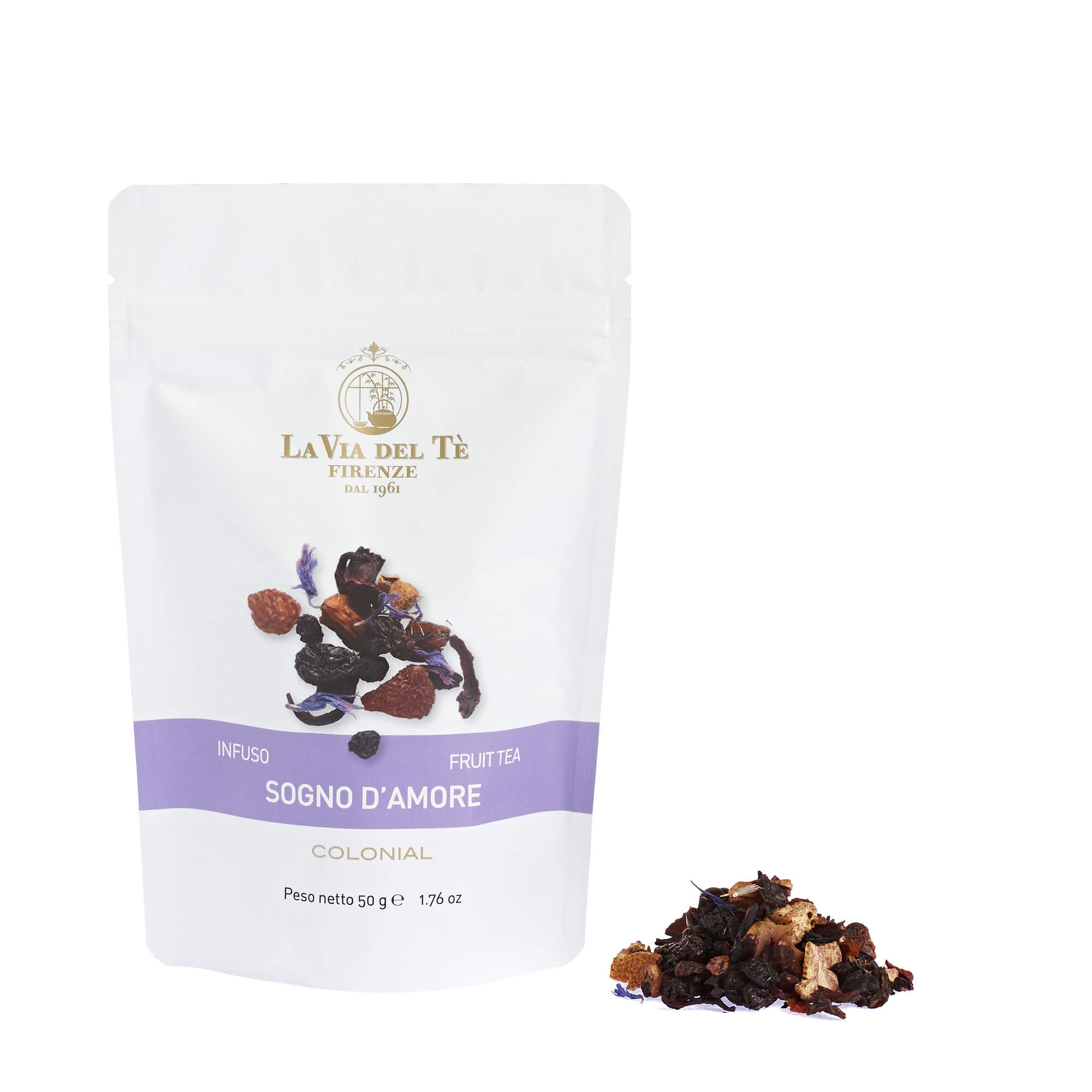 Sadni čaj Via del Te Sogno d'amore