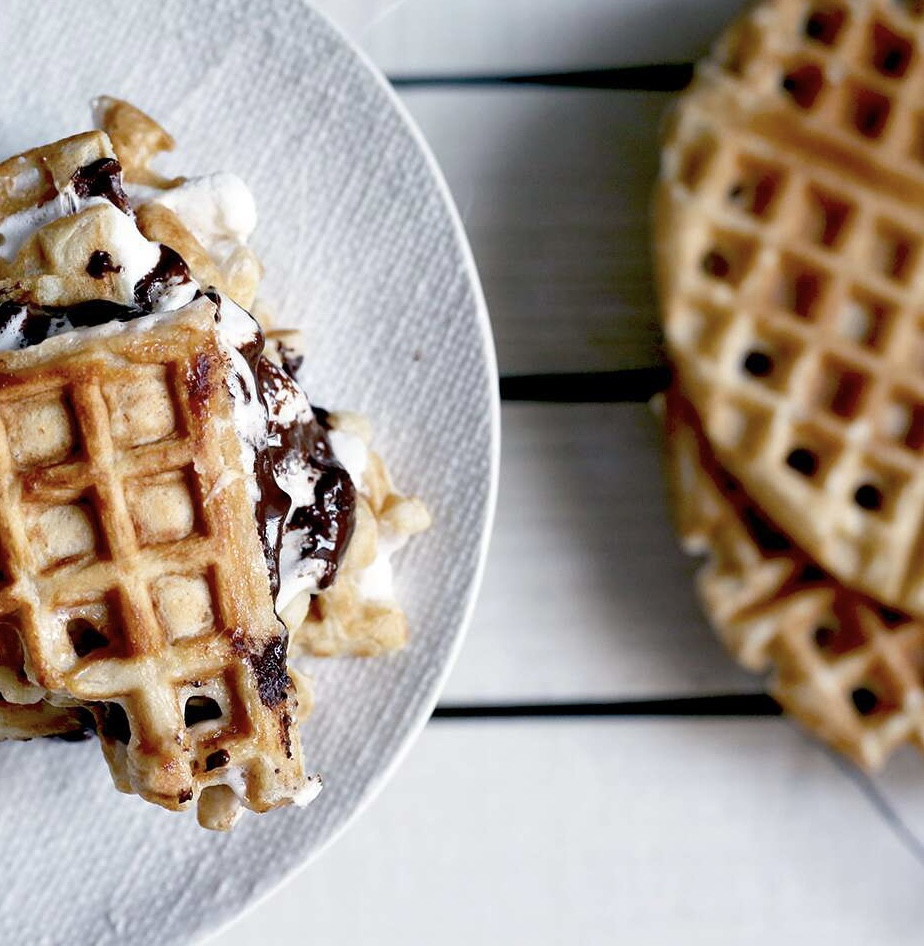 Vaflji - zajtrk za dva