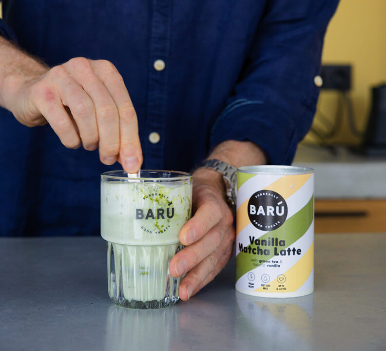 VANILLA MATCHA LATTE
