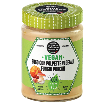 OMAKA ZA TESTENINE z vegan polpeti in JURČKI 280g