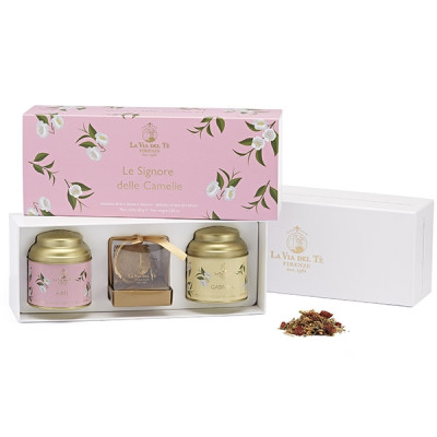 ZELENI ČAJ darilni set z infuzorjem 2x40g