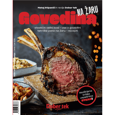 GOVEDINA in stejki na žaru 112 strani