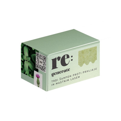 NARAVNI TRDI ŠAMPON za mastne lase 50g