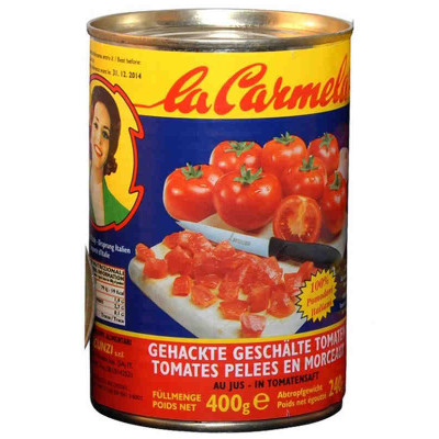 Paradižnikovi pelati v kockah 400g