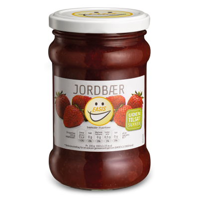 EKSTRA DŽEM JAGODA brez dodanega sladkorja 285g