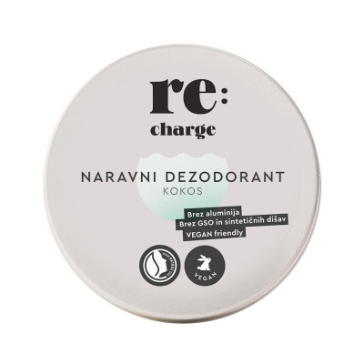 NARAVNI KREMNI DEZODORANT kokos 45g